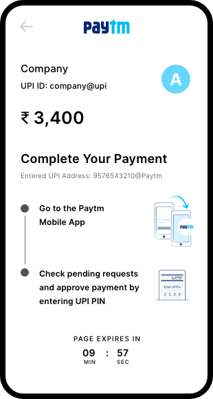 Paytm sends